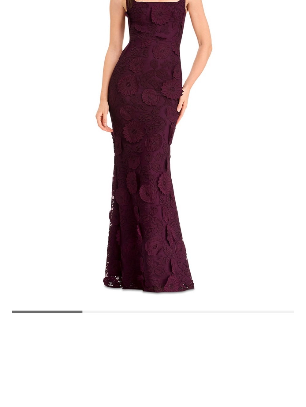 Dress the Population Dark Cherry Lorena Dress